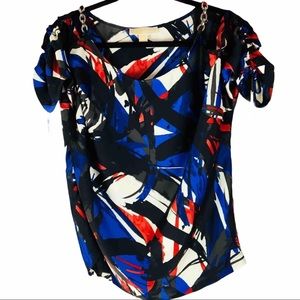 Michael Kors Cold Shoulder Tunic Size M